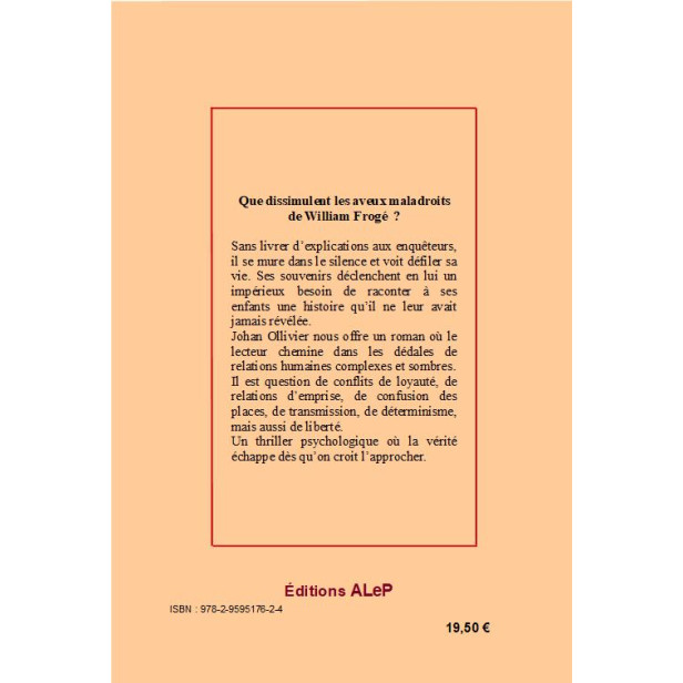 Les dessous de l'affaire Frogé